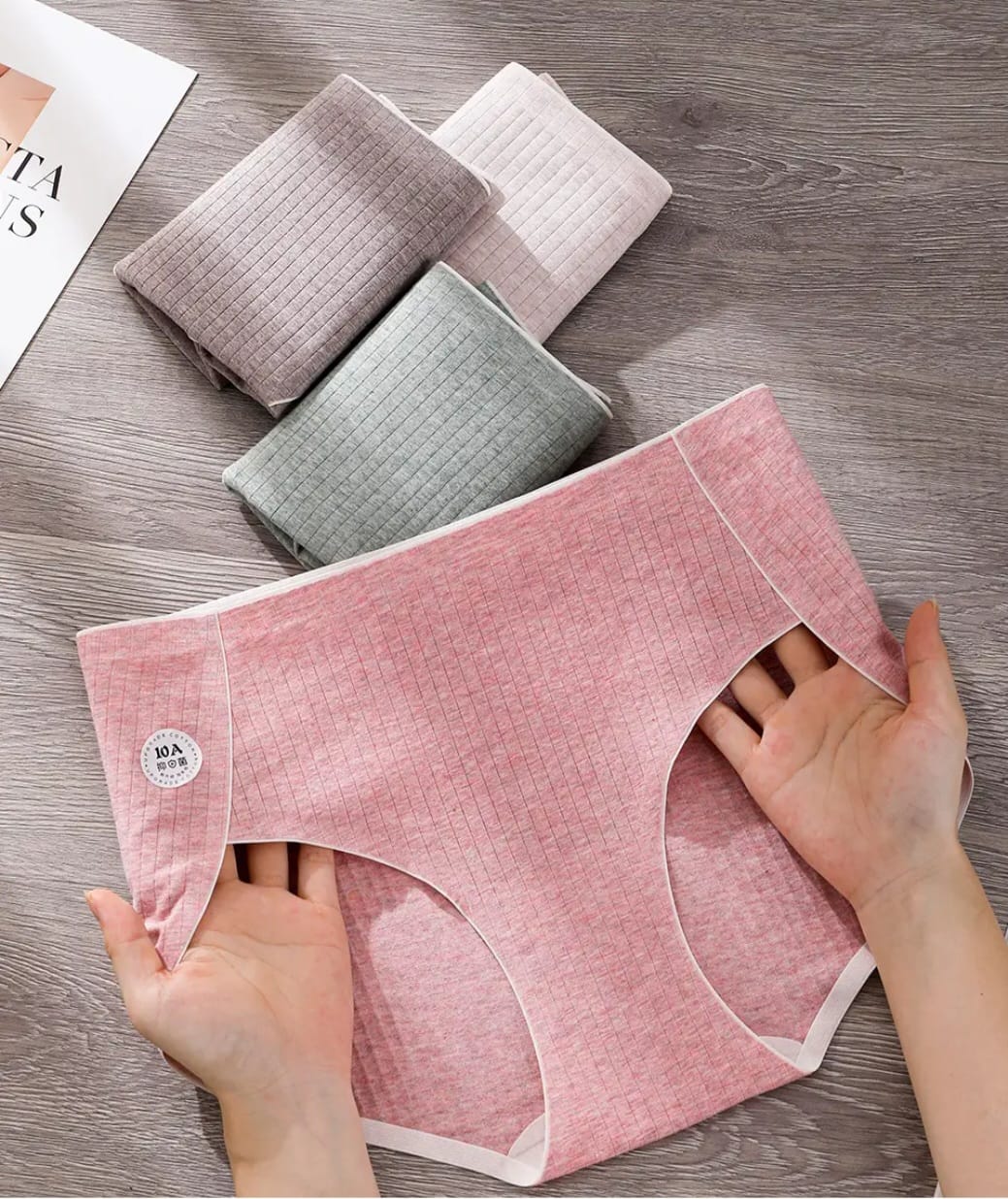 Braga de algodon sin costuras