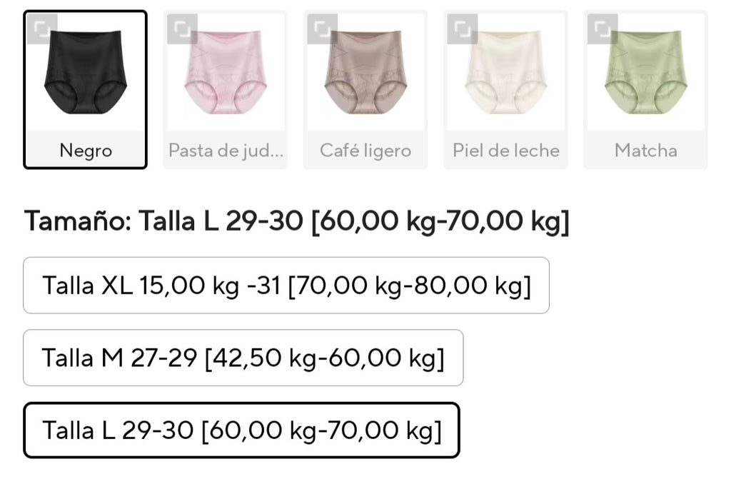 Braga tipo faja en X